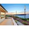 Z-Lite Aura 1 Light Outdoor Post Mounted Fixture, 8in. W x 119.75in. H, Black 5013PHBR-5009P96-BK - alternate 8